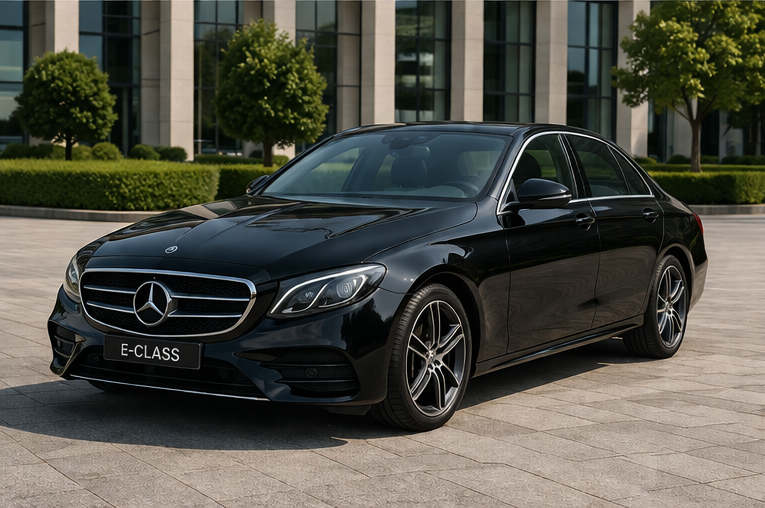 Luxury airport transfer vehicle
