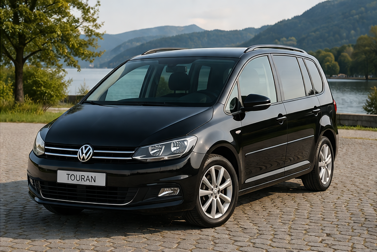 MPV (Mehrzweckfahrzeug) airport transfer vehicle